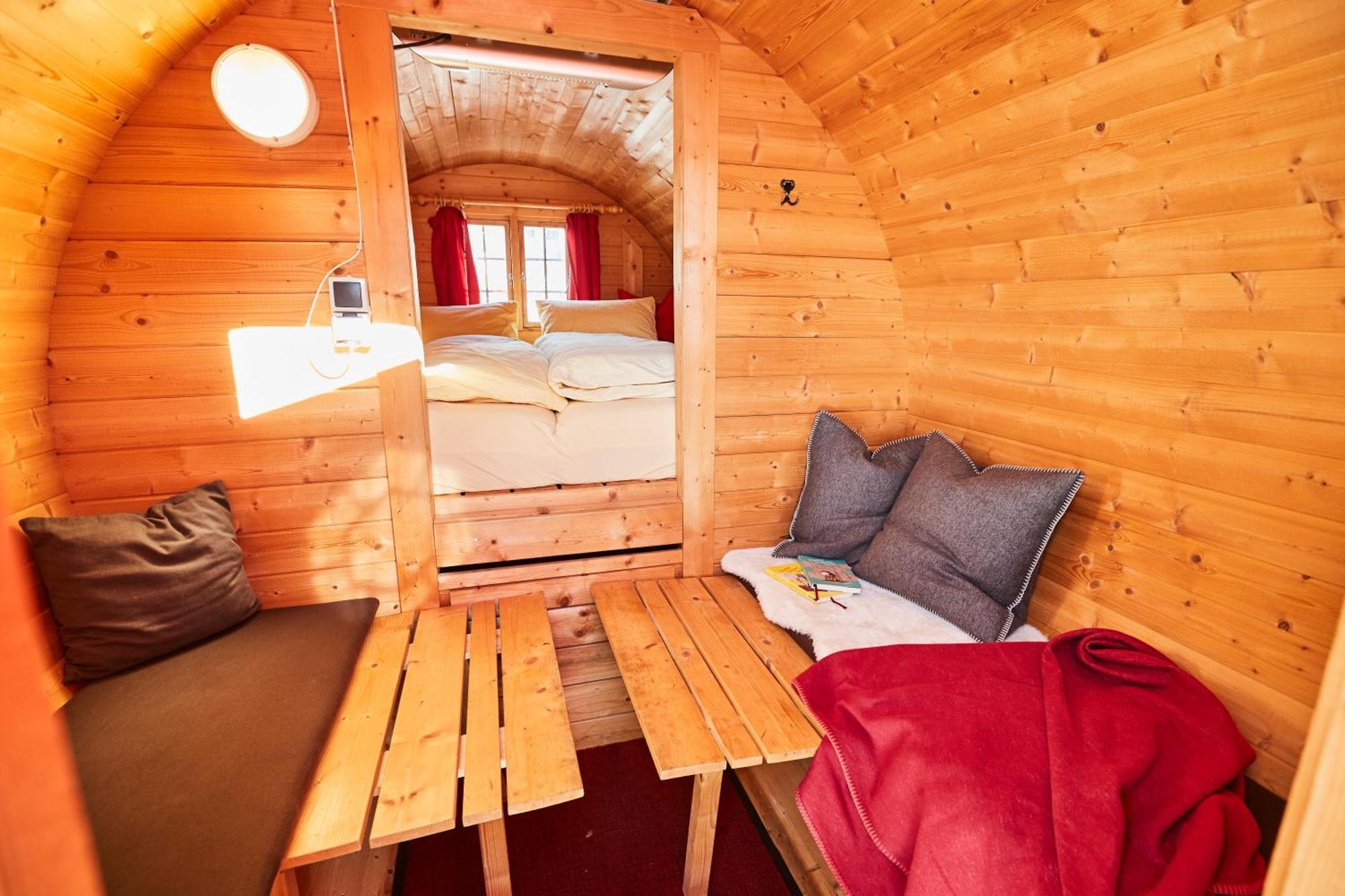 Camping Dreilaendereck Blockhuetten & Apartments รีด อิม โอเบอร์อินน์ทาล ภายนอก รูปภาพ