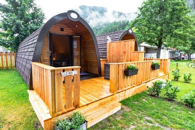 Camping Dreilaendereck Blockhuetten & Apartments รีด อิม โอเบอร์อินน์ทาล ภายนอก รูปภาพ